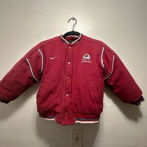 Nike Kids Burgundy Puffer Jacket avalanche, Colorado reversible size 6